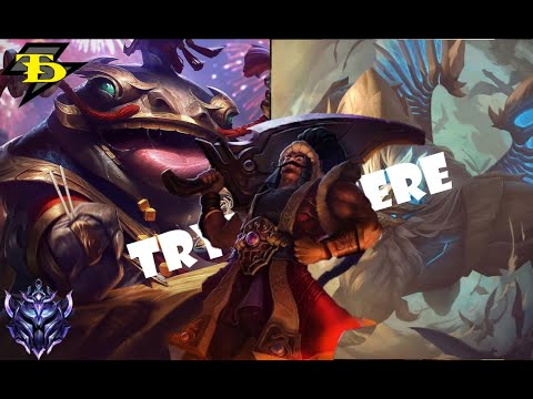 Tahm Kench Top VS  (Wingsofdeath) Tryndamere FT. Galio Mid Diamond III