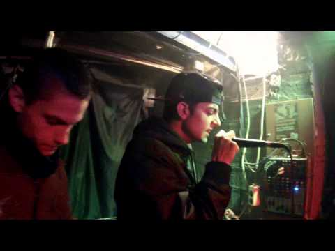 Lione y Naser en el Ateneu de Vallcarca 13-02.2015