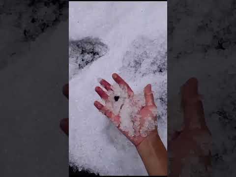 Chuva de granizo em Prado Ferreira PR 