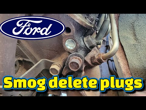 Ford 460 smog pump emissions delete