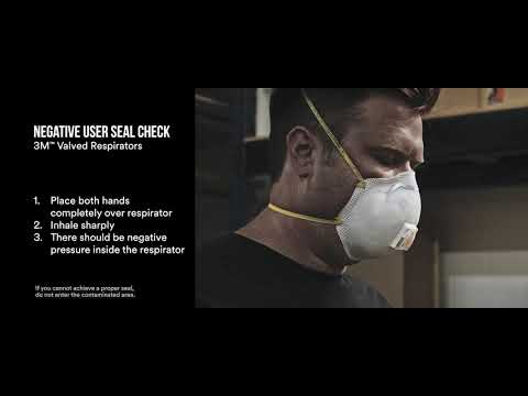 Tips for how to put on a 3M™ Disposable Respirator
