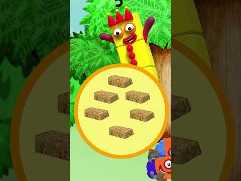Count the Flapjack! 🍪 | Learn to Count for Kids | Number Cartoon | Numberblocks #shorts - Kingdom Kids Zone, Little Learners, Shorts - Numberblocks