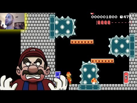 ALL RAGE LEVELS [SUPER MARIO MAKER] #8