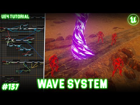 UE4: TUTORIAL #137 | Wave System