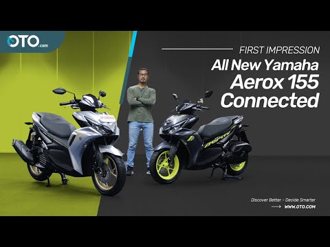 All New Yamaha Aerox 155 Connected | DNA Super Sport Menguat | OTO.com