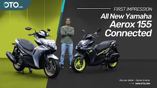 All New Yamaha Aerox 155 Connected | DNA Super Sport Menguat | OTO.com