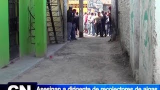 preview picture of video 'ASESINAN A DIRIGENTE DE RECOLECTORES DE ALGAS EN PLENA VIA PUBLICA'