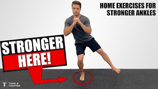How To Strengthen Your Ankles At Home [INJURY-PROOF ANKLES!]