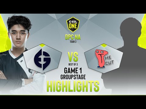Game 1: EG vs The Cut | BO3 | DPC NA 2022 Tour 3: Division I
