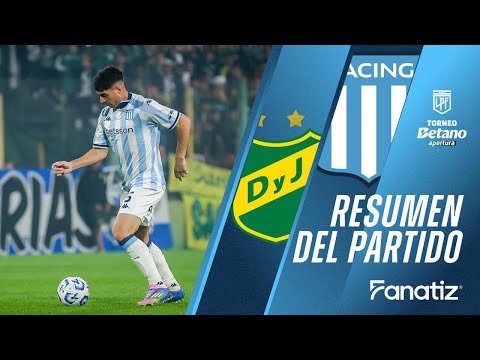 Defensa y Justicia 1 vs 2 Racing Club -  Resumen del Partido  | #TorneoApertura2025