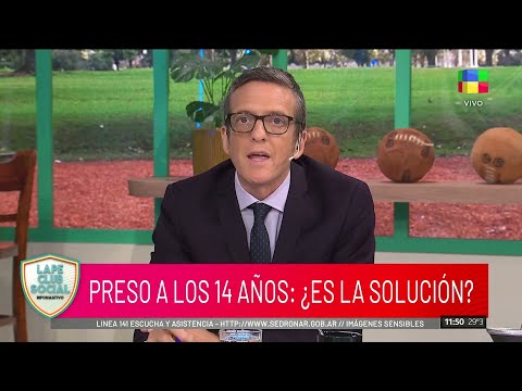 🔴 DEBATE por la BAJA DE IMPUTABILIDAD tras el CRIMEN de JEREMÍAS