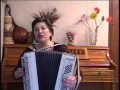Ой дiвчино, шумить гай Ukrainian song on button accordion 