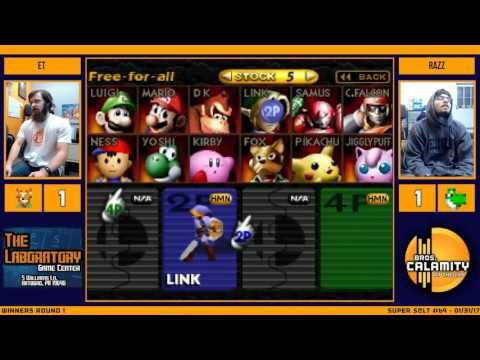 S@LT #69 | ET (Link) vs Razz (Yoshi) - Winners Round 1 - SSB64 Singles