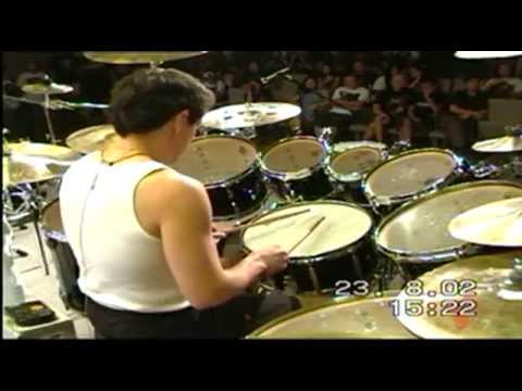 Mike Mangini - Live in Beijing, China 23/08/2002 [Full version]