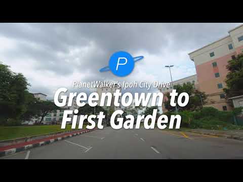 Ipoh City Drive: de Greentown ao Primeiro Jardim
