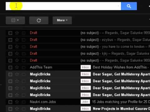 How to mark all mails as read in gmail