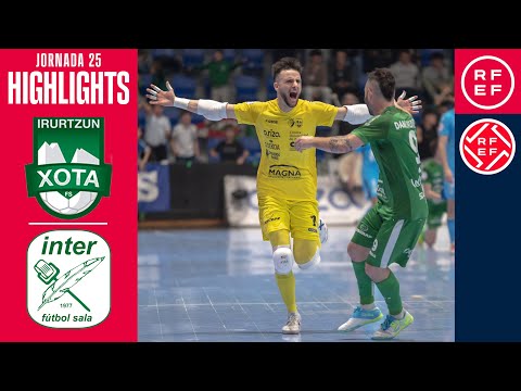 Resumen #PrimeraDivisiónFS  CA Osasuna Magna 4-2 Movistar Inter | Jornada 25