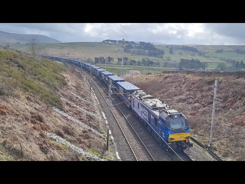 DRS 88010 'Aurora' on route from Daventry DRS (Tesco) to Mossend Euroterminal