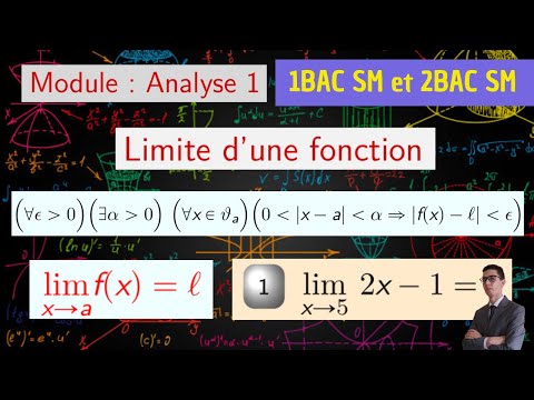 Limite d’une fonction — Calcul de limite par définition, epsilon — Définition de la limite