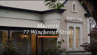 Video overview for 77 Winchester Street, Malvern SA 5061