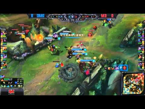 M3 vs. OMG - Game 1 - LPL Summer 2015 Playoffs - Gauntlet - Round 1