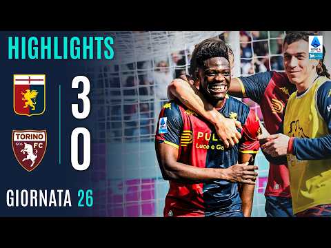 Video highlights della Genoa vs Torino (3 a 0) - Giornata 26 - Fantacalcio e fantamedie