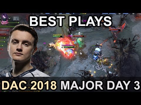 DAC 2018 Major BEST PLAYS Day 3 Highlights Dota 2 by Time 2 Dota #dota2