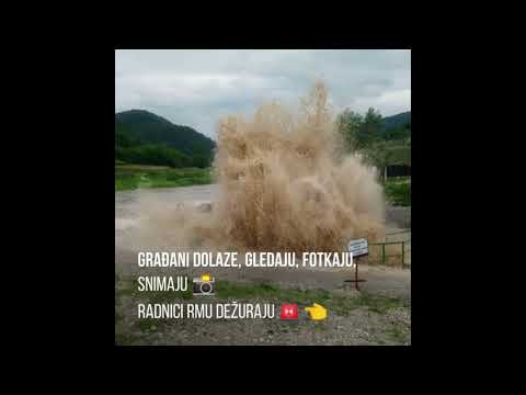 Dramatični snimci probijanja vode ispod autoputa u Kaknju i junske poplave - Ne ponovilo se!?