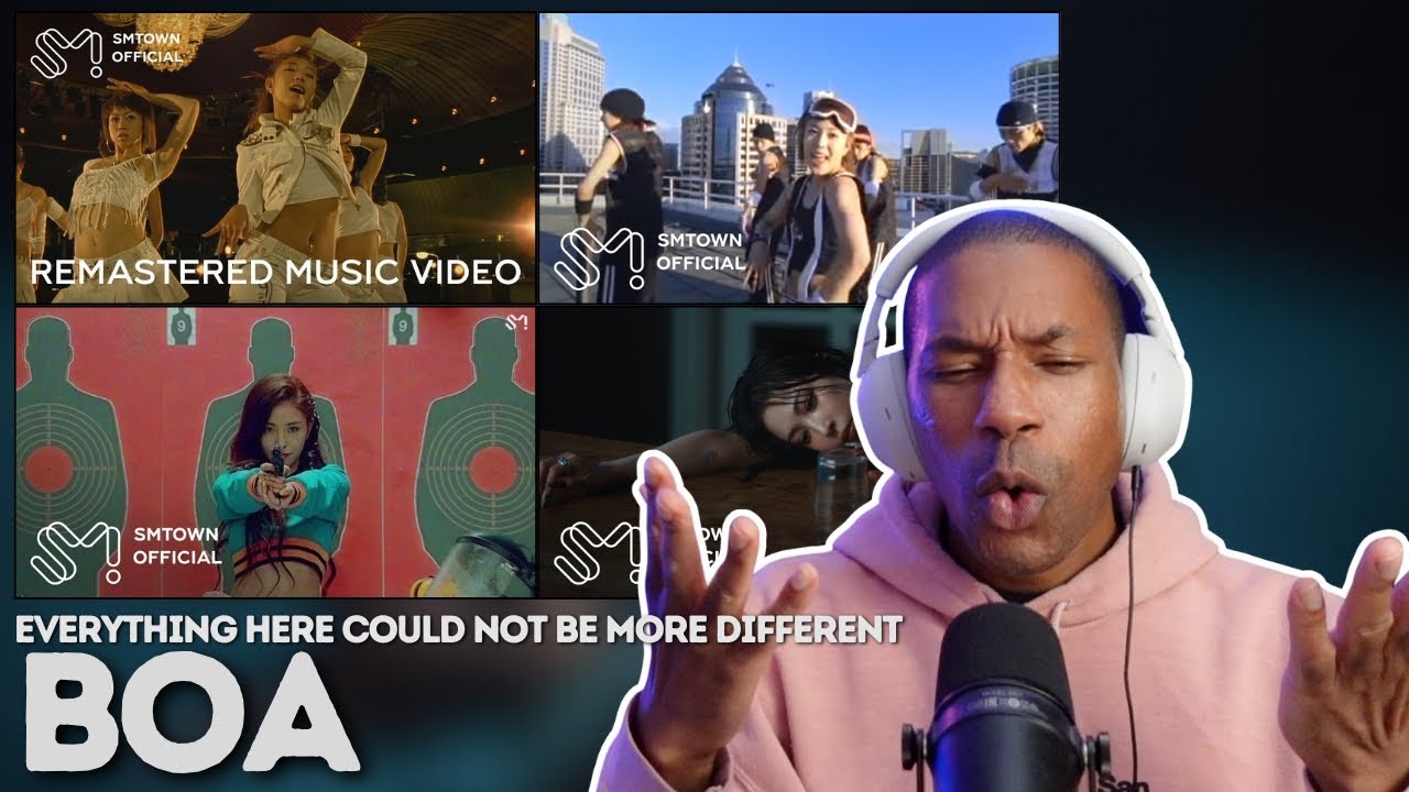 BoA | 'My Name', 'Atlantis Princess', 'Nega Dola', 'Emptiness' MV REACTION