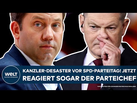 BERLIN: Kanzler-Desaster! Schock für Olaf Scholz vor SPD-Parteitag! Sogar der Parteichef reagiert