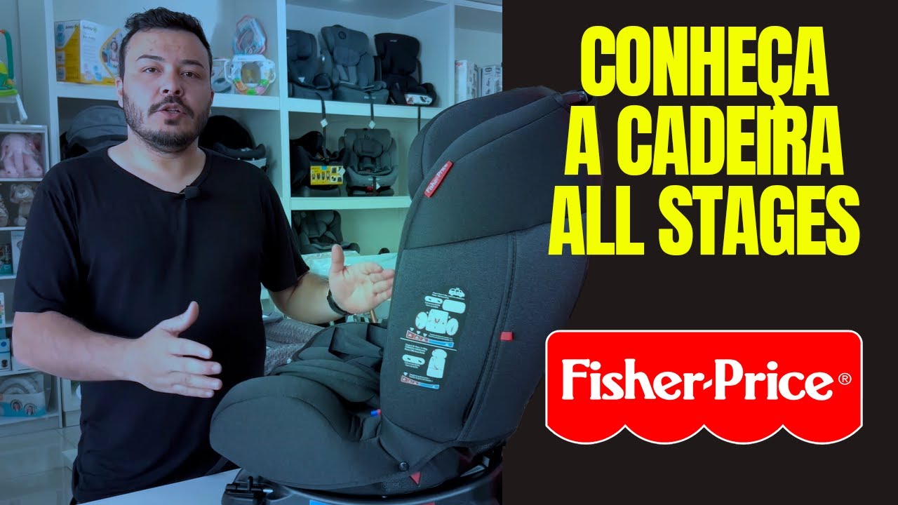 CADEIRINHA ALL STAGES 2.0 FISHER PRICE - BEM NINAR