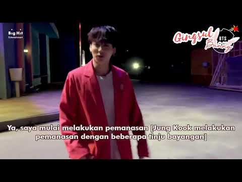 [INDO SUB] BANGTAN BOMB - How to stay warm in the set
