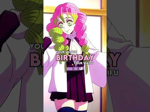 Your Month=Your Waifu(Part 2). #anime #amv #animeedit #shorts