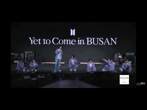 Part-2 BTS ending ment speech of suga jungkook Jin taehyung at Yet to come busan concert 15 10 22