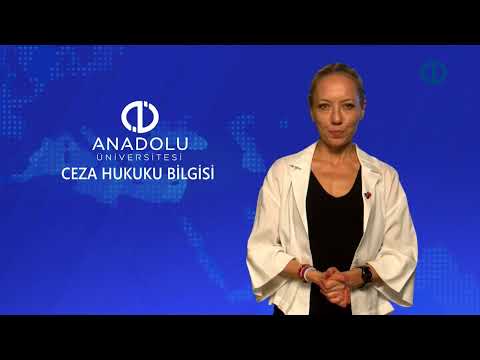 CEZA HUKUKU BİLGİSİ - Ünite 1 - Konu Anlatımı 1