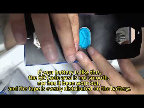 How to Identification the EVE Lifepo4 batteries you ordered are original QR code?