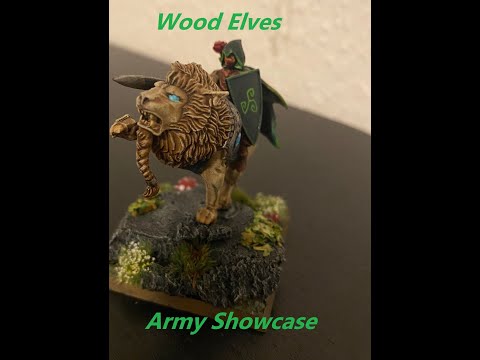 Wood elf army showcase (part 1)   (Warhammer Fantasy)