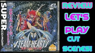 Steam Hearts (Pc Engine)  Let's Play - Mini Review - Cut Scenes !!!