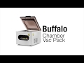 Video: Máquina de envasado al vacío Buffalo GF439