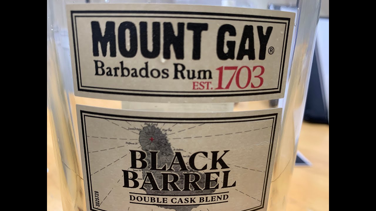 Rum Review: Mount Gay Black Barrel!