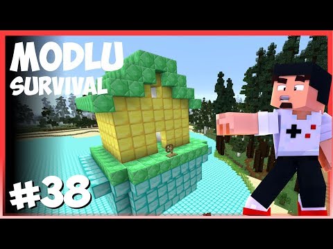ELMAS, ZÜMRÜT ve ALTINDAN UÇAN EV - Minecraft Modlu Survival - #38