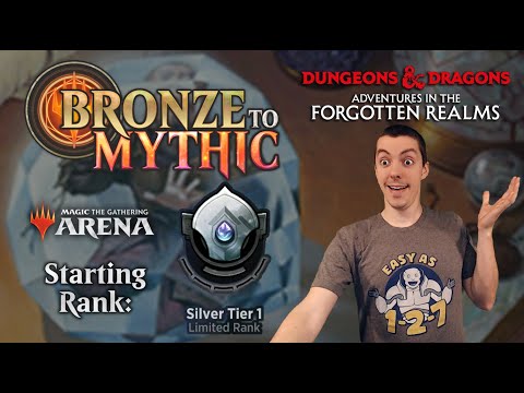 🥈 MTG Arena: Bronze To Mythic: Episode 5 - Starting Rank: Silver 1 (Limited: Forgotten Realms Draft)