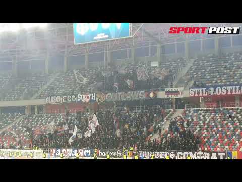 Peluza SUD la CSA Steaua - Unirea Dej | Liga a Doua, play-off, etapa I, sezon 2022/2023 | 16.03.2023