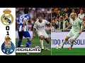 Real Madrid Legends vs Porto Legends (0-1) Goal & Highlights: Zidane Amazing Skills