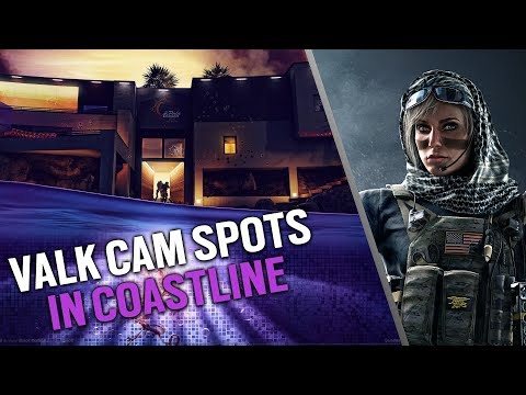 New Insane Valkyrie Cam Spots in Coastline Map - Rainbow Six Siege