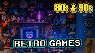 Retro Gaming Nostalgia - Back to the 80s & 90s Classics (No Commentary Gameplay)