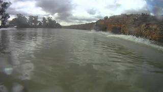 preview picture of video 'Bassgenaside - GoPro - Standup Jetski Jet ski - River Murray Dec 2011 - Mike Shaun Richie'