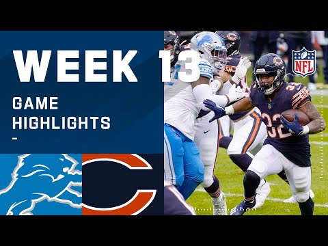 Lions vs. Bears Week 13 Highlights | NFL 2020