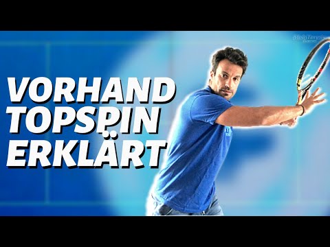TENNIS FOREHAND TOPSPIN movement sequence | MeinTennisGame.de
