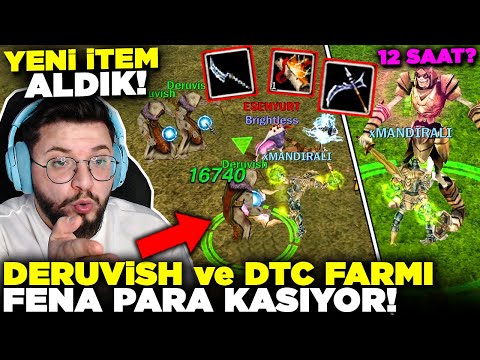 KOXPERI SLOTTAN KOVDUM! DERUVİSH ve DTC FARMI! YENİ İTEM? | SIFIRDAN WARRİOR #4 | Knight Online